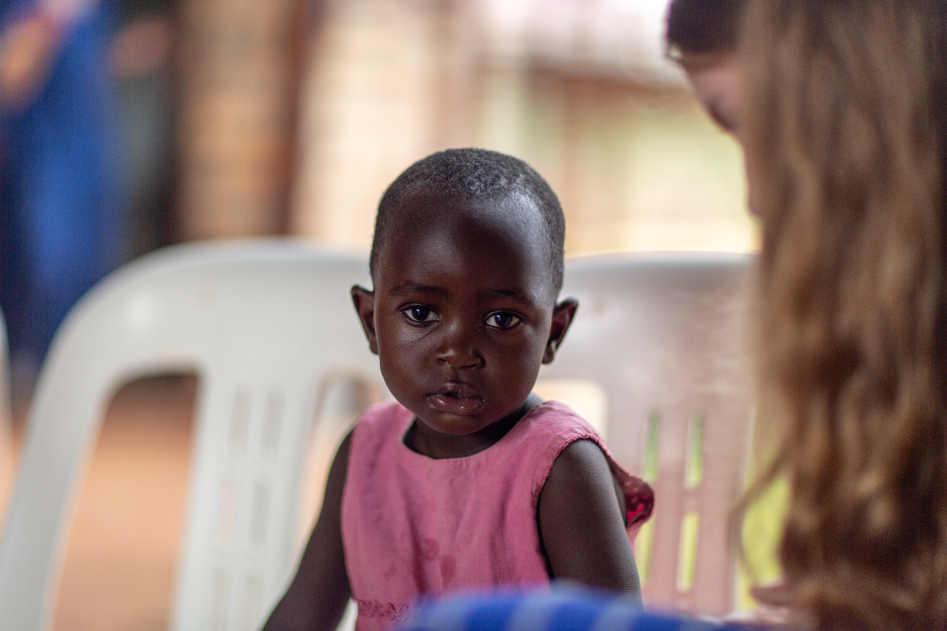 A child from Bussi Island community, Uganda
